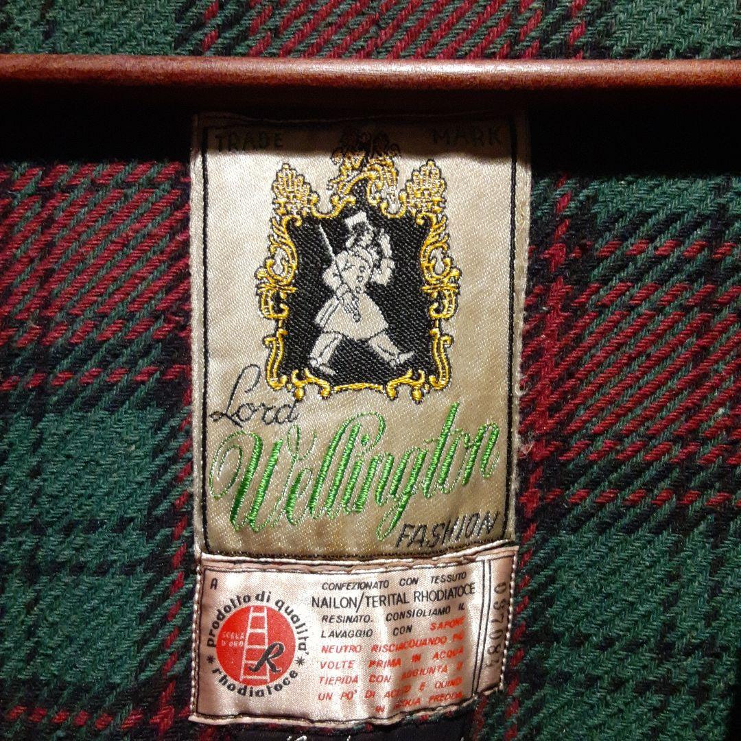 イタリア製 ヴィンテージ　 玉虫色 コート 一枚袖