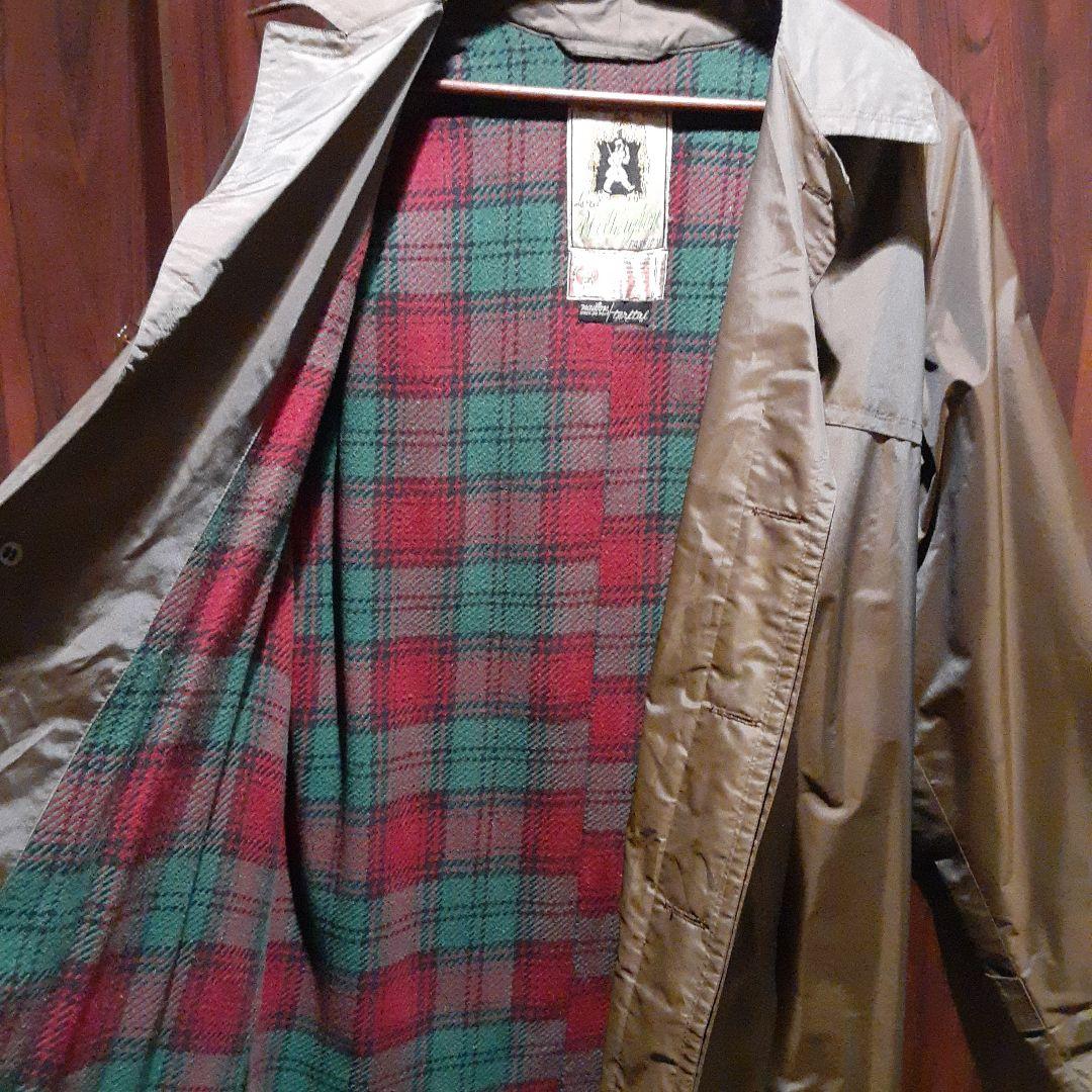 イタリア製 ヴィンテージ　 玉虫色 コート 一枚袖