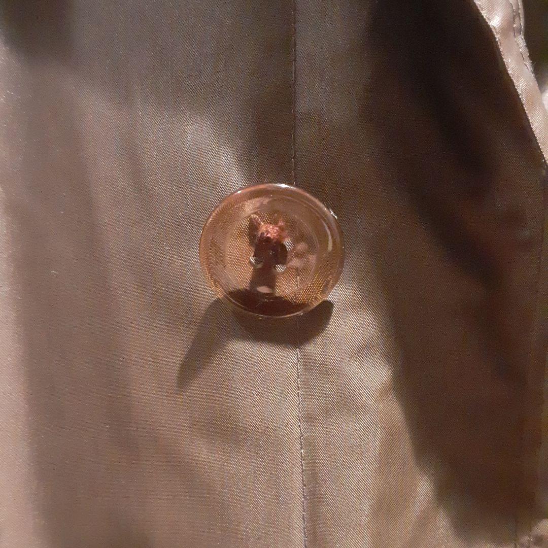 イタリア製 ヴィンテージ　 玉虫色 コート 一枚袖