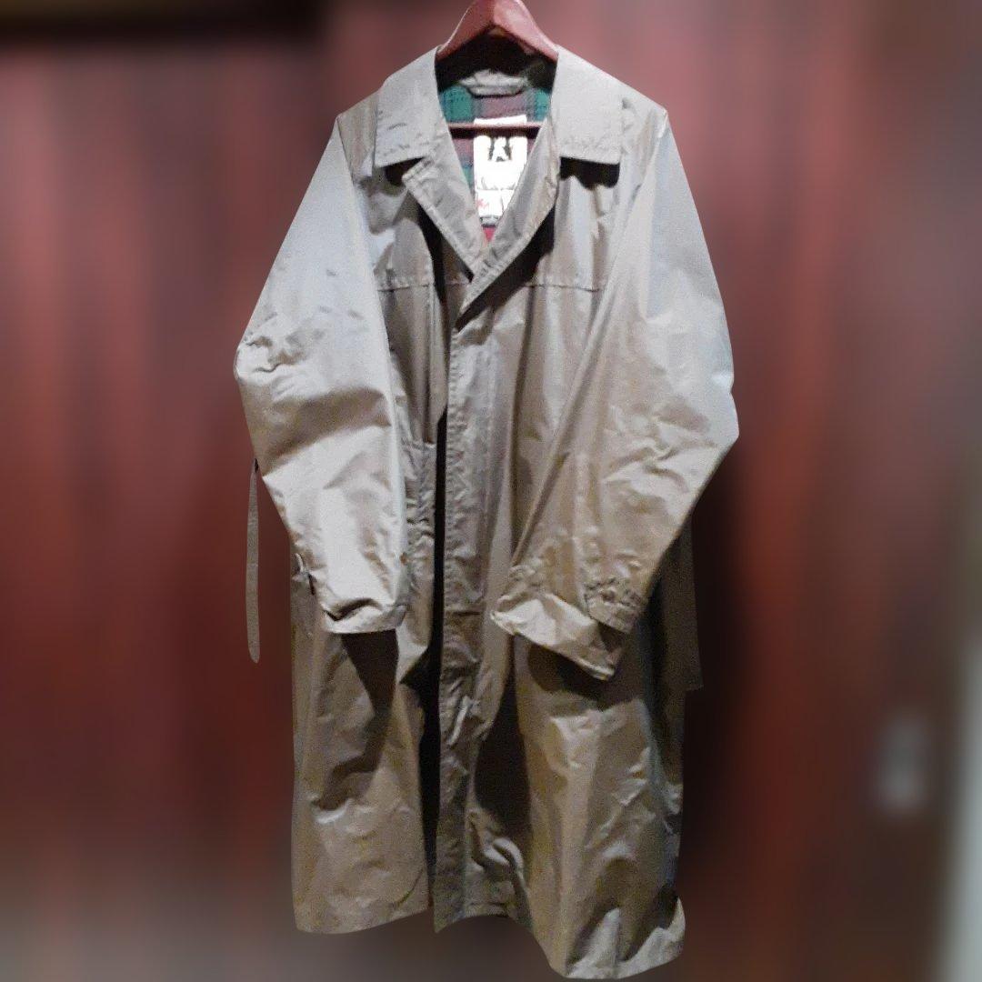 イタリア製 ヴィンテージ　 玉虫色 コート 一枚袖