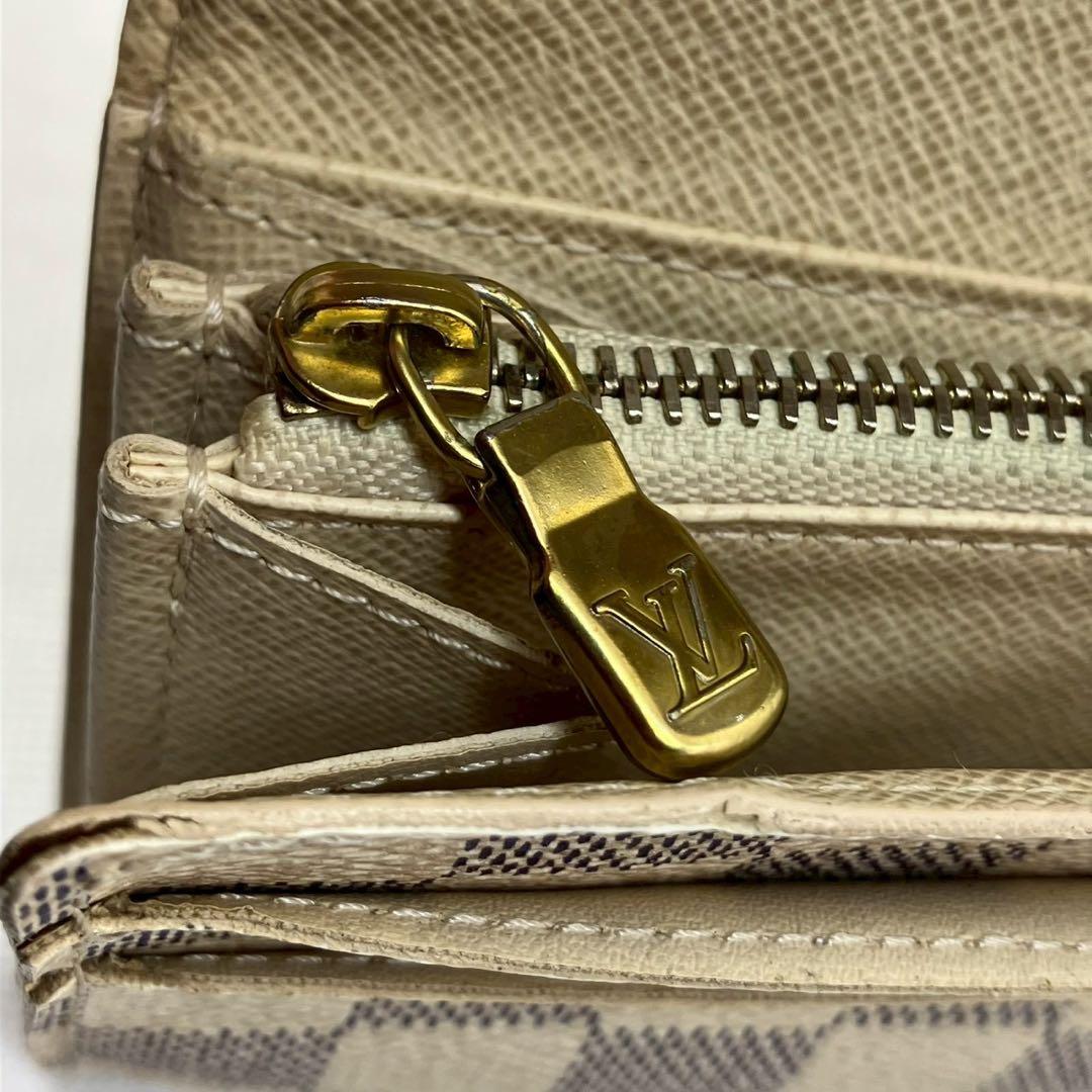 【sk/10.30/20】ルイヴィトンN61735 ポルトフォイユサラ アズール