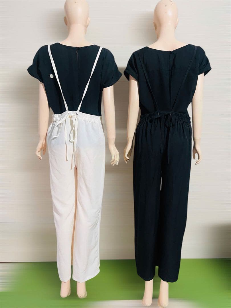 ぎど　ワンピース　Lサイズ　黒の長袖ワンピース（紐でしばる物）