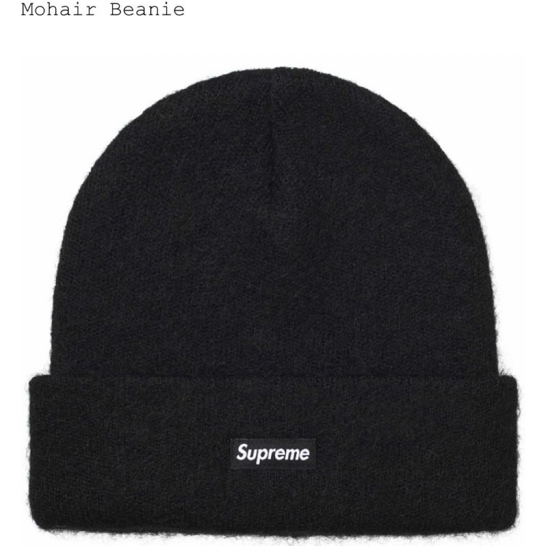 【新品】 Supreme 24FW Mohair Beanie 黒