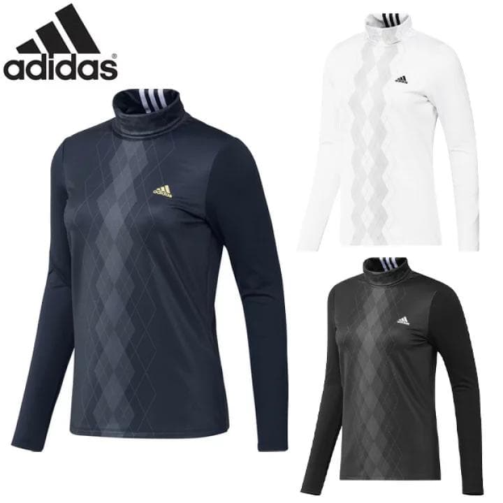 アディダスゴルフ【S】保温 セットアップ タートルネックシャツ&中綿スカート