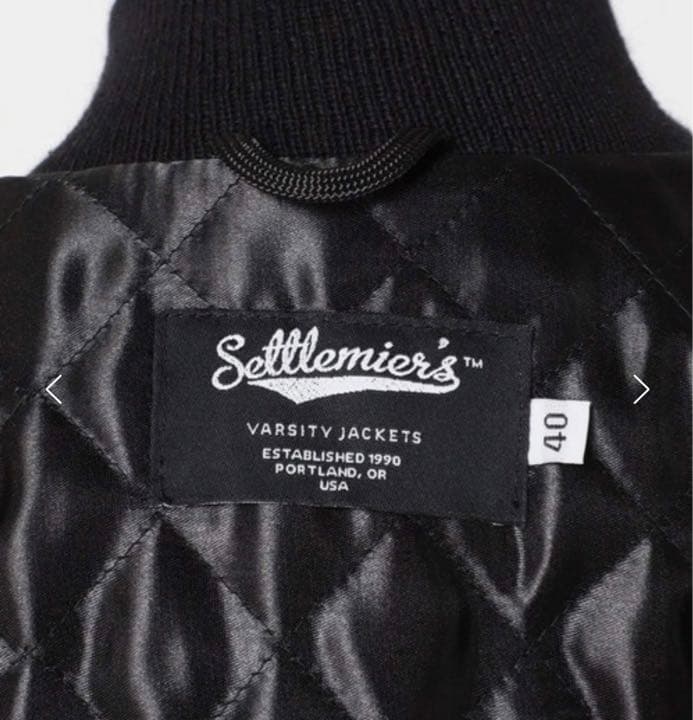SETTLEMIERSセトルマイアーズLEATHER SLVARSITY