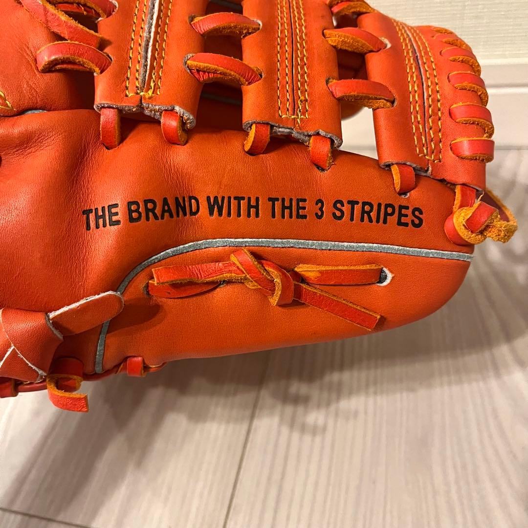 美品 アディダス メジャーパフォーマンス 軟式 内野手用 グローブ 未型付け