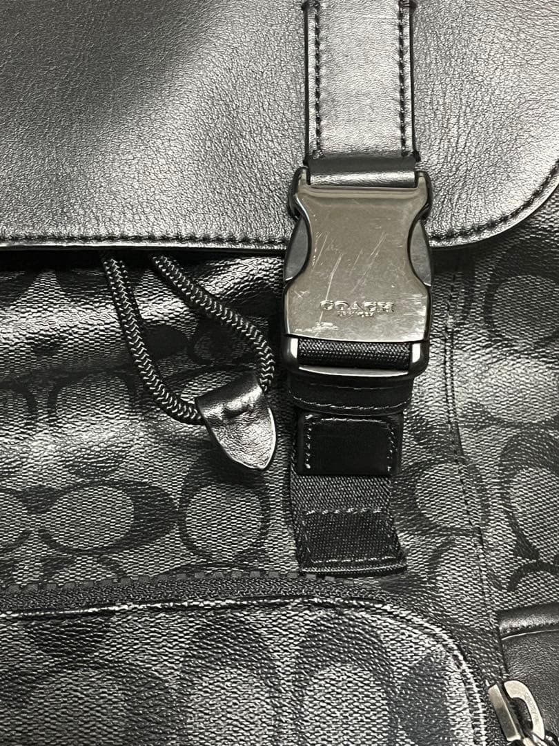 COACH リュック シグネチャー トラック バックパック