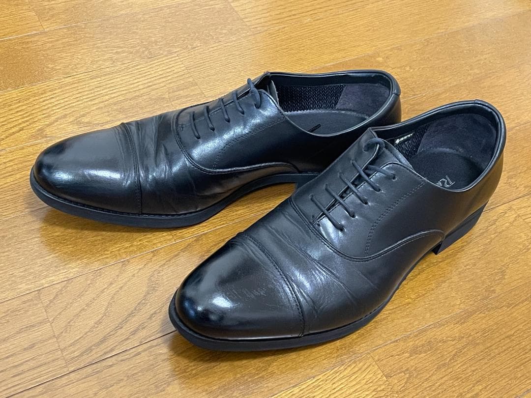 アシックス　ランウォーク　WR421S　ストレートチップ　26.5㎝EEEE黒