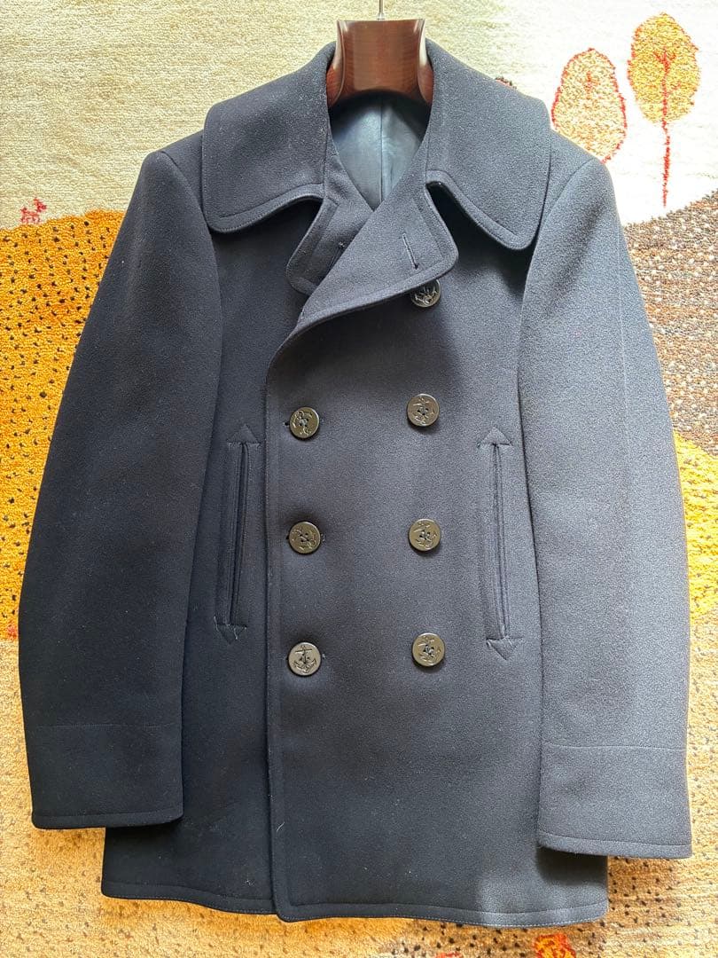 Pコート ピーコート NAVAL CLOTHING ビンテージ　40s 50s