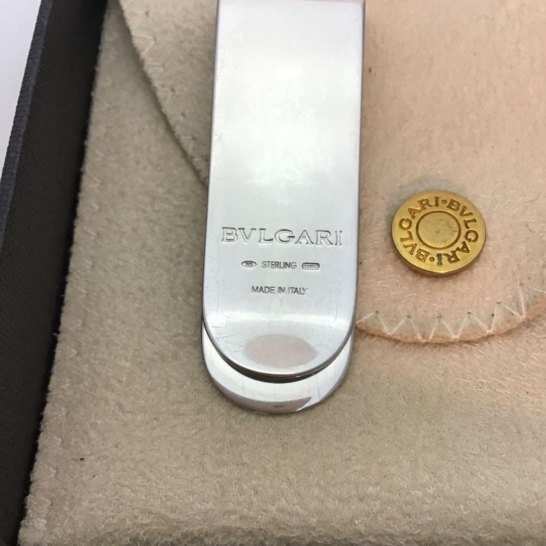 ‼️ブルガリBVLGARI ‼️スターリングシルバー　 マネークリップ