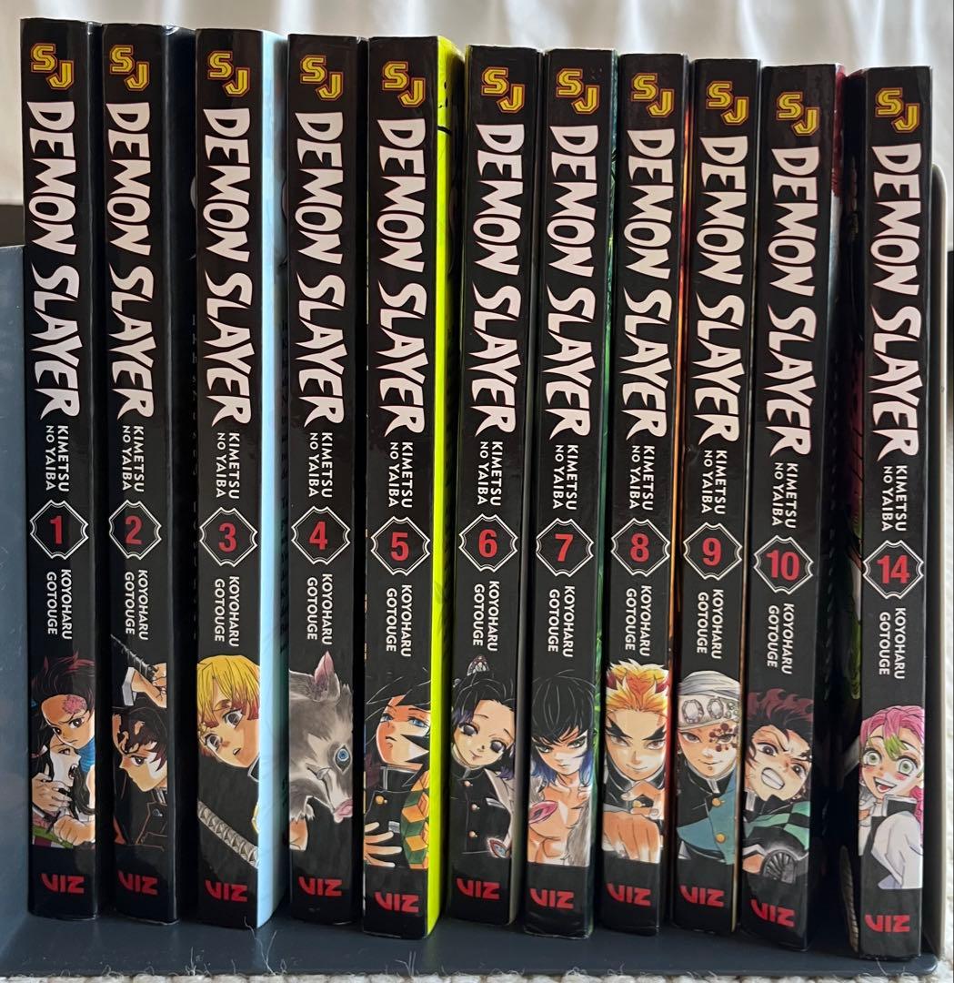▶︎英語版◀︎ Demon Slayer鬼滅の刃 1-10巻＋14巻