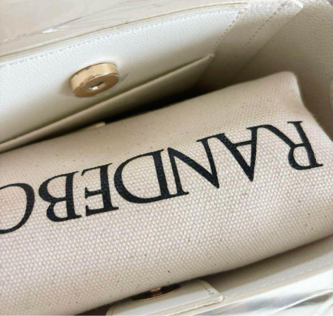 RANDEBOO petit bucket bag White 新品　ランデブー