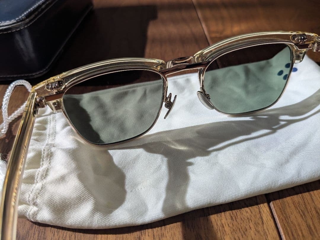 【正規・美品】YELLOWS PLUS 跳ね上げサングラス JOHN C445