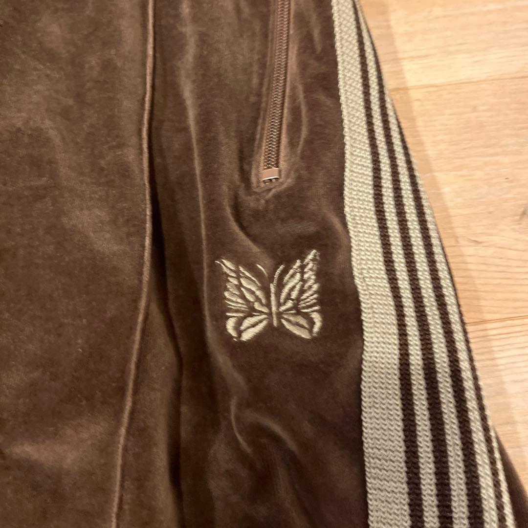 Needles ベロアトラックパンツ