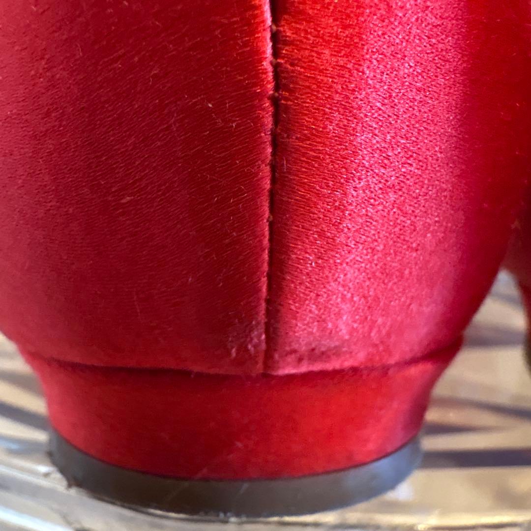 mama様マノロブラニク HANGISI ハンギシ フラット36 バレエシューズ