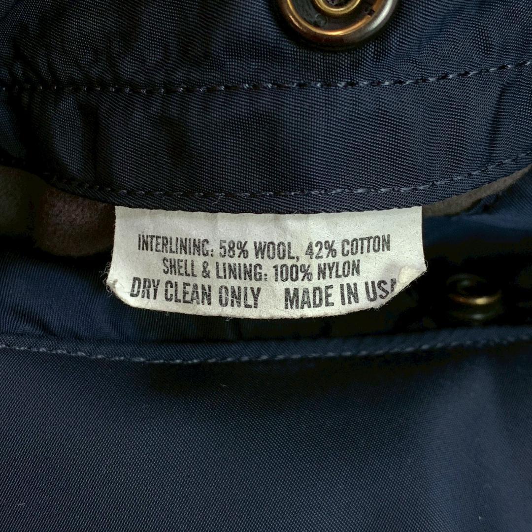 50s復刻★ USA製 ALPHA B-15C ネイビー 40　E104