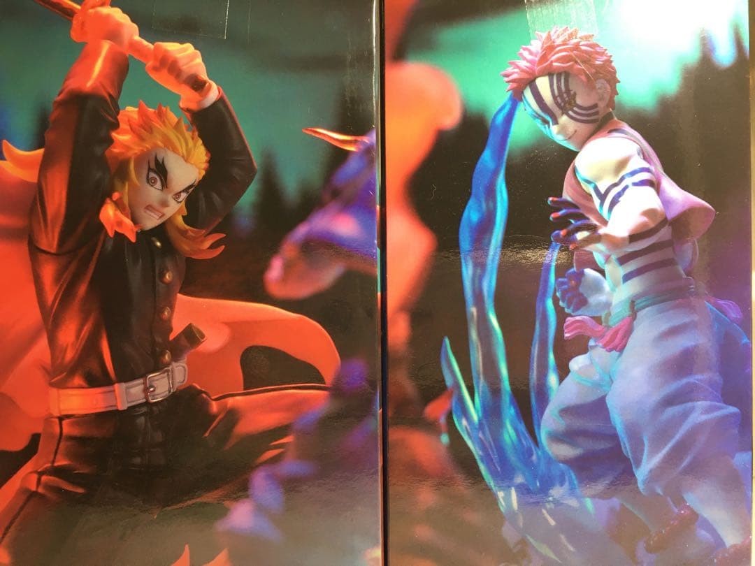 【未開封品】鬼滅の刃 あかざ れんごく クロスリンク フィギュア6個セット