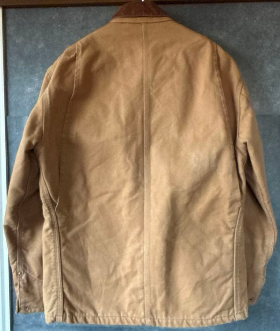 希少 星タグ Carhartt ミシガン チョアコート USA製 100周年