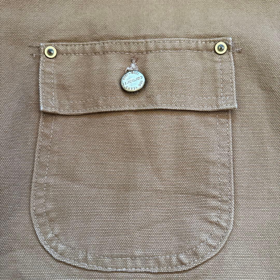 希少 星タグ Carhartt ミシガン チョアコート USA製 100周年