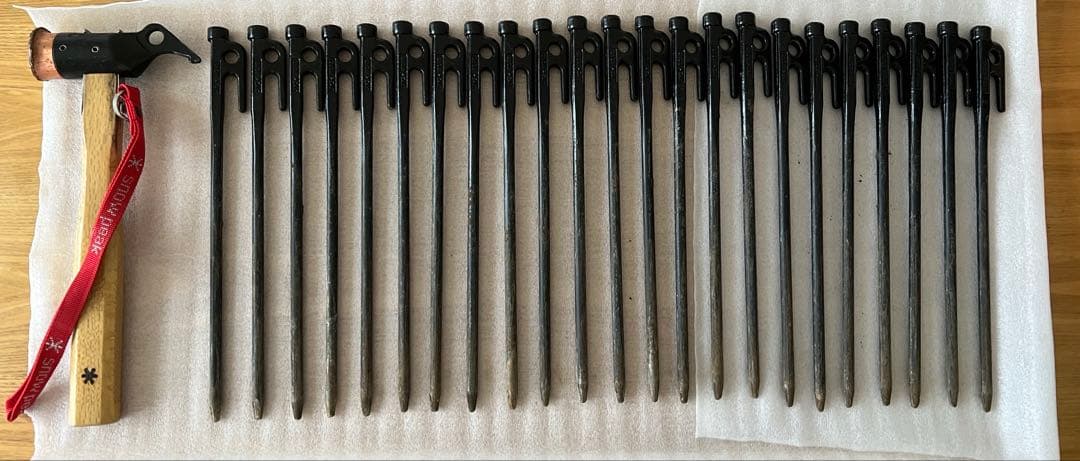 【peak】ペグ&ハンマー&マルチコンテナセット