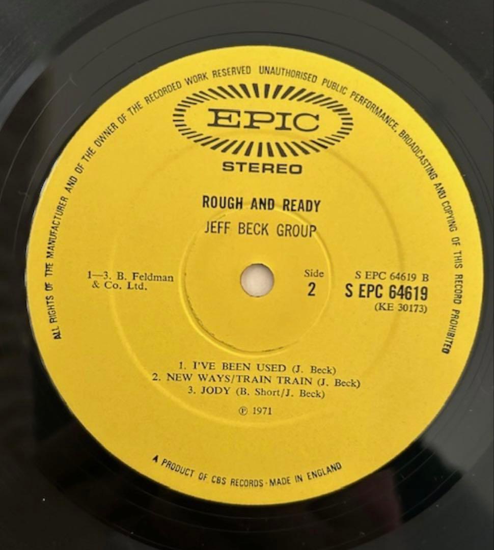 JEFF BECK GROUP UKオリジナル美品