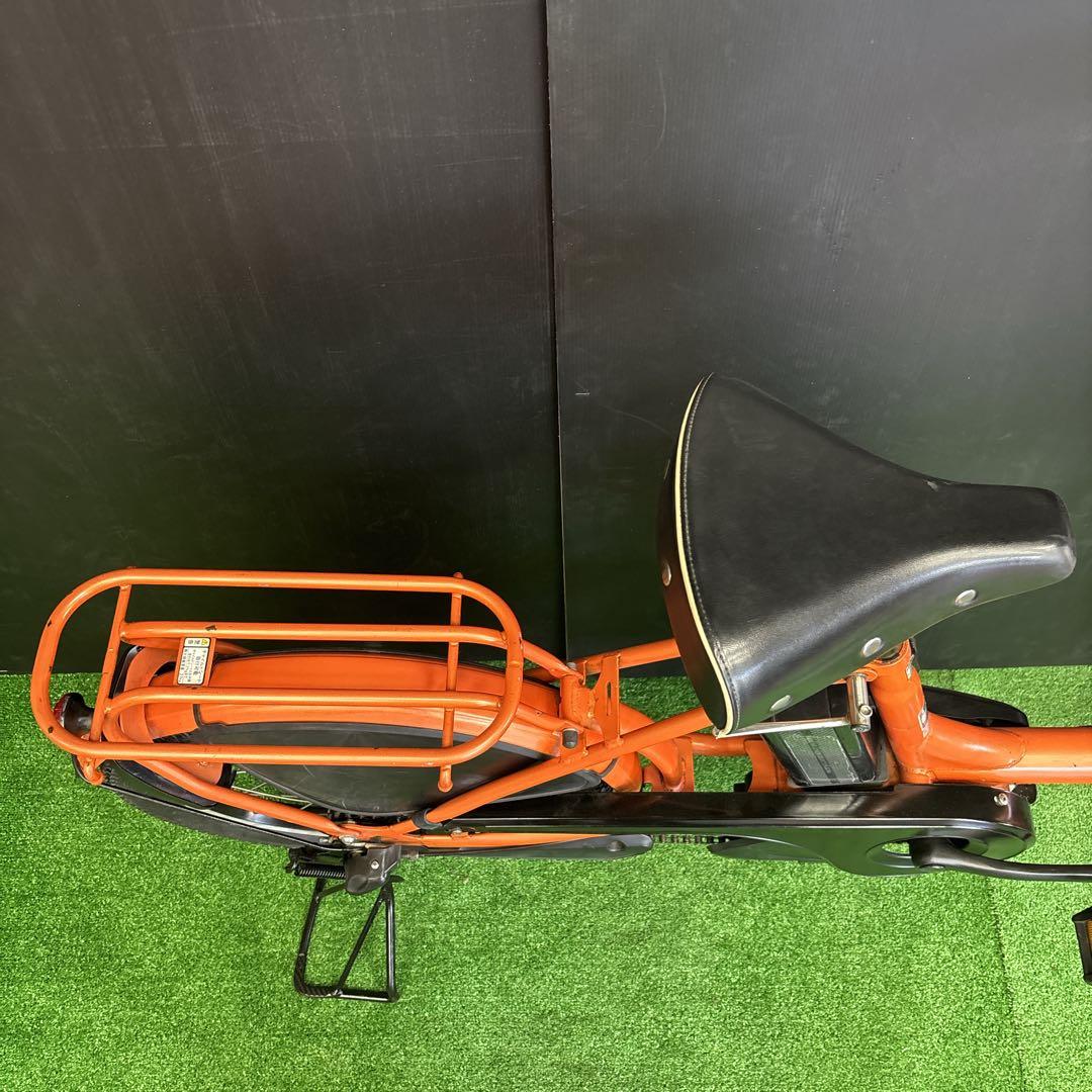 電動自転車 YAMAHA PAS Babby オレンジ 3人乗り対応　75⚫️