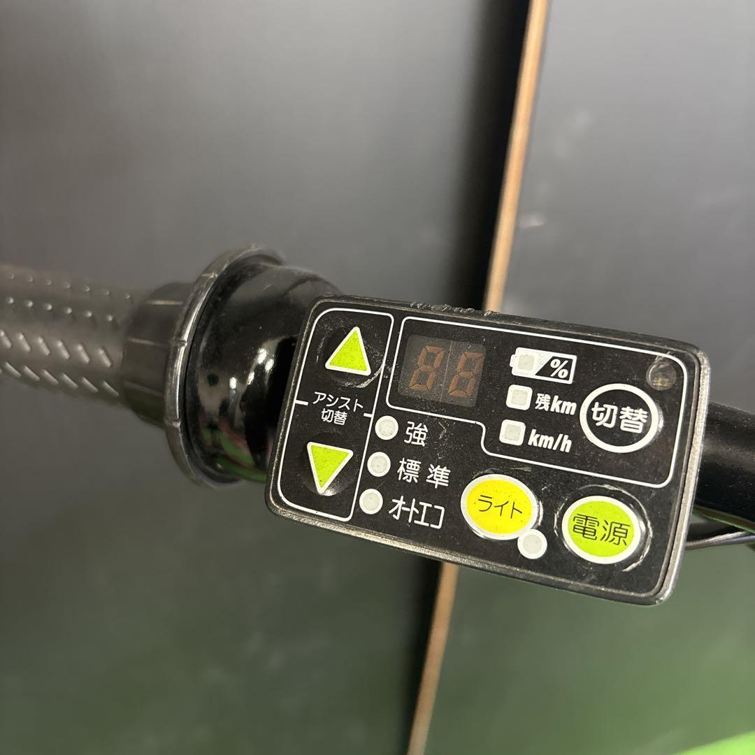 電動自転車 YAMAHA PAS Babby オレンジ 3人乗り対応　75⚫️