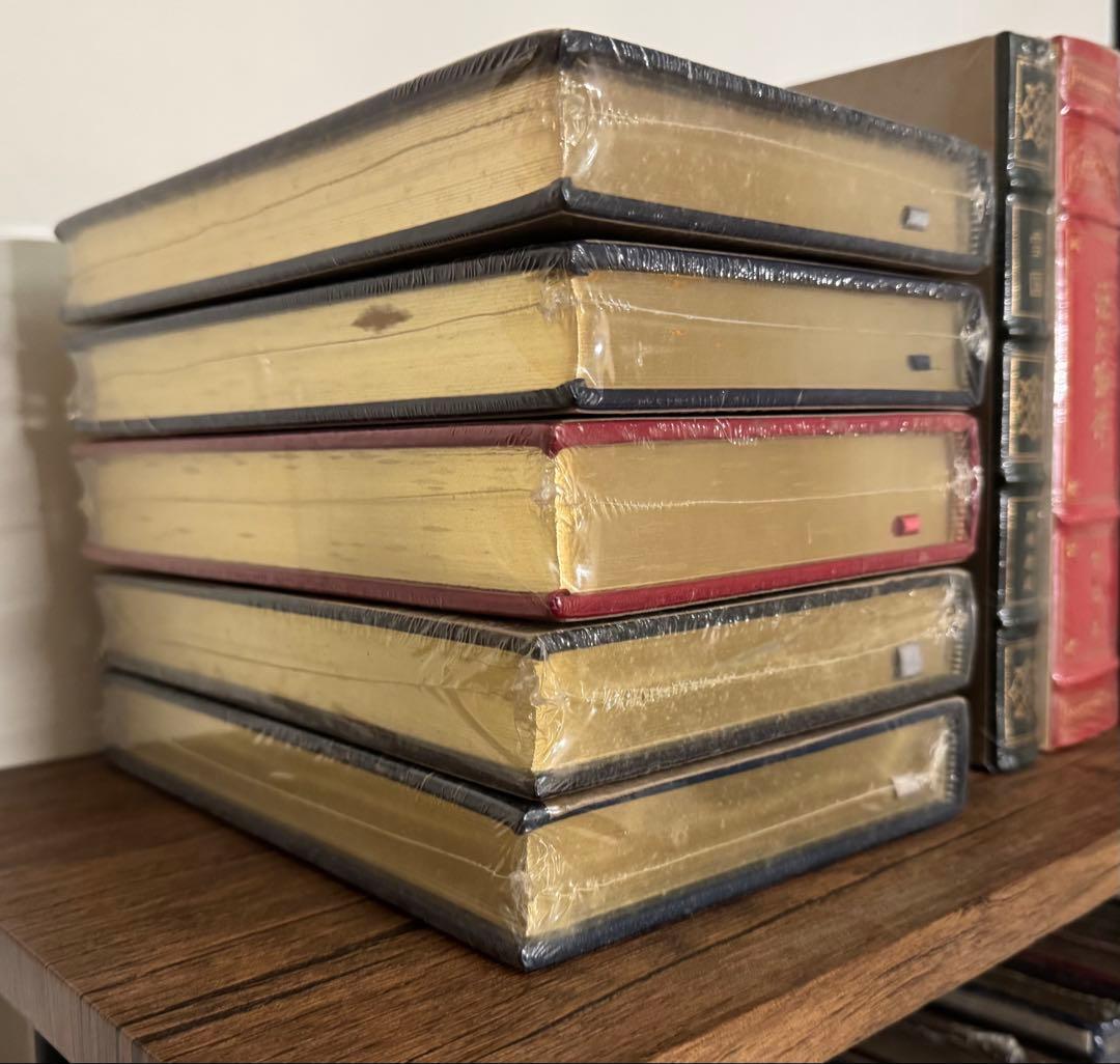 未開封含　フランクリンライブラリー② 全50巻セット　日本語版　革装丁