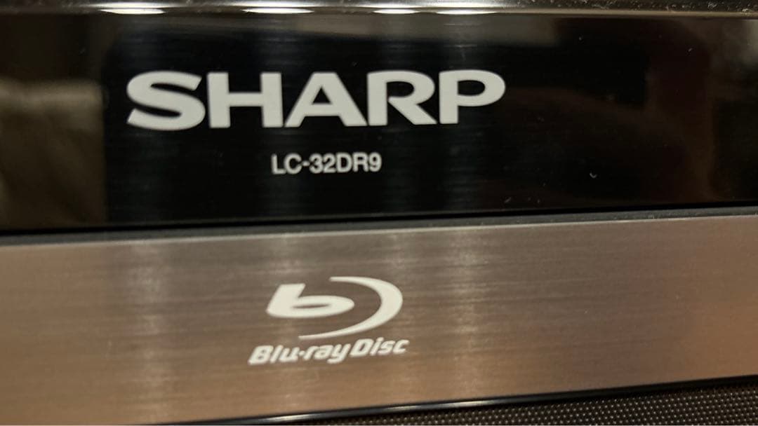 SHARP Blu-rayプレーヤー内蔵 液晶テレビLC-32DR9 32インチ