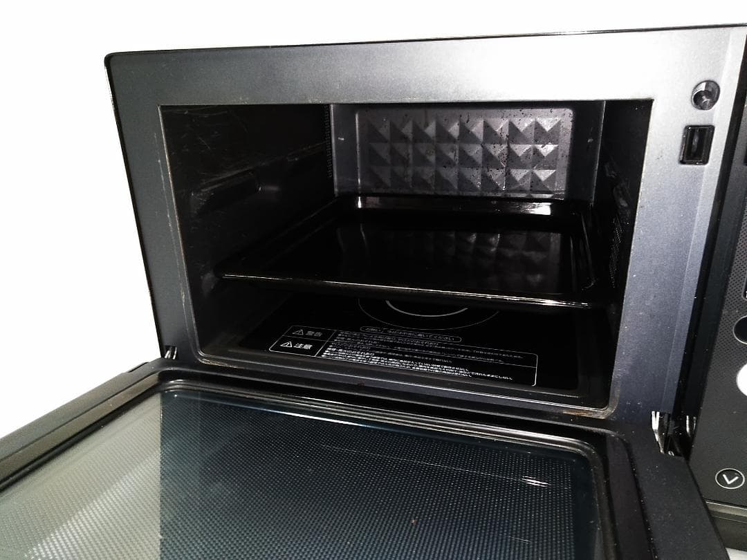 アイリスオーヤマ スチームオーブンレンジ MO-FS2403 20年製 角皿付△