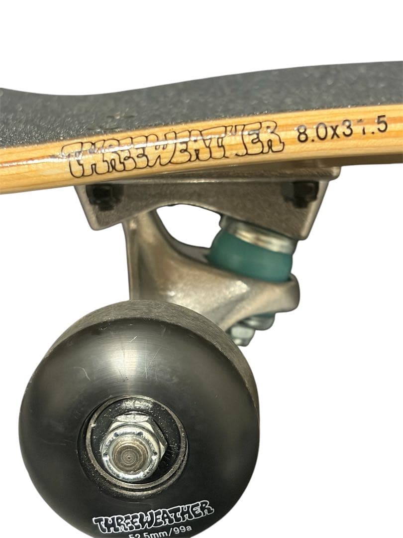 ThreeWeather スケートボード 8.0x31.5 コンプリート