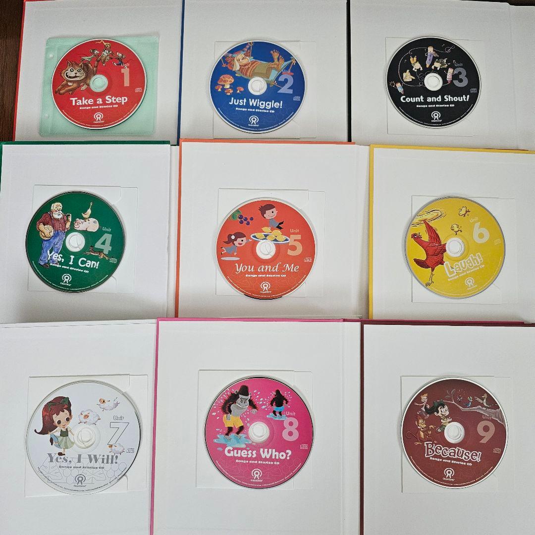 グレープシード ユニット 1～9 CD DVD 付き REP 子ども 英語