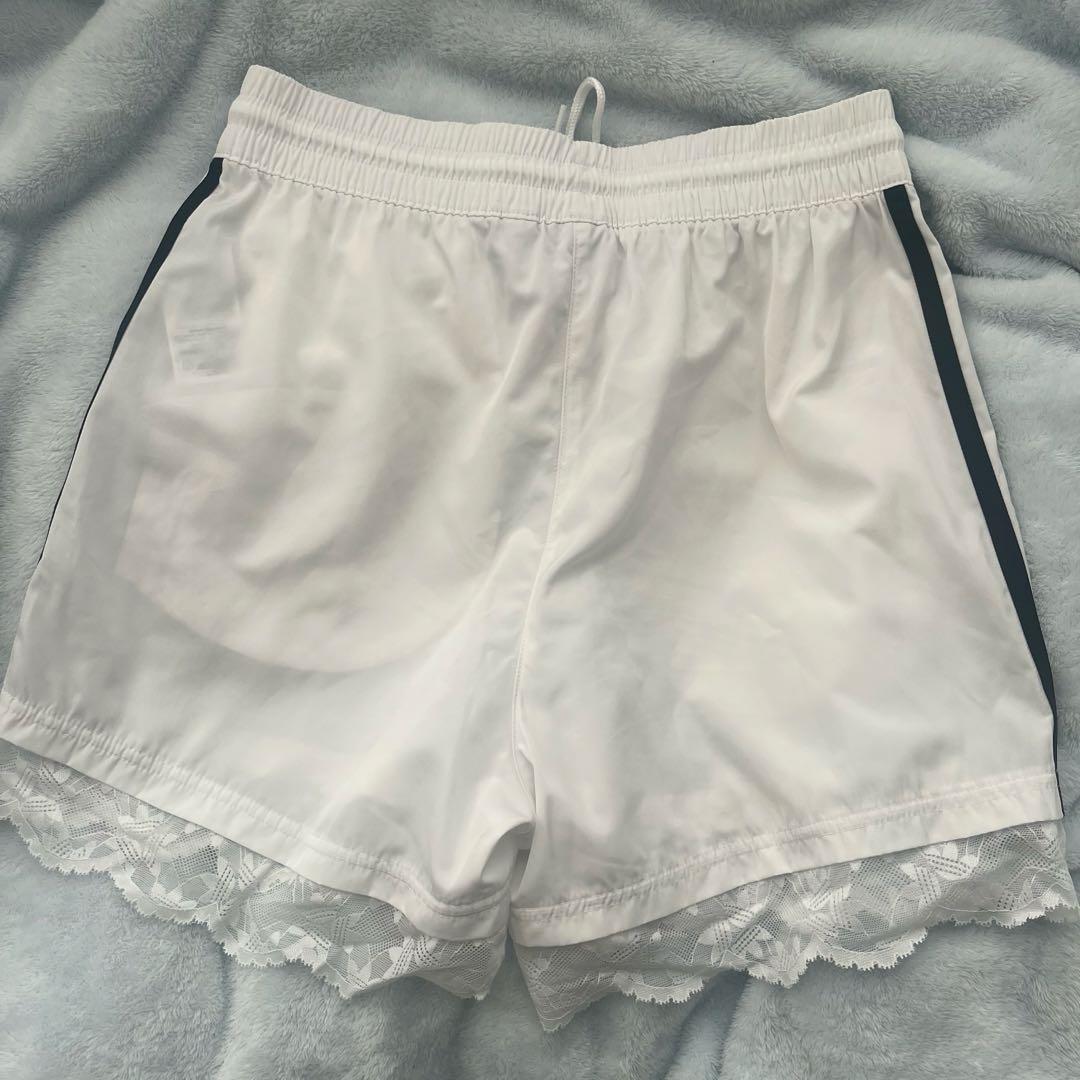 ZOZO限定 adidas レース トリム ショートパンツ