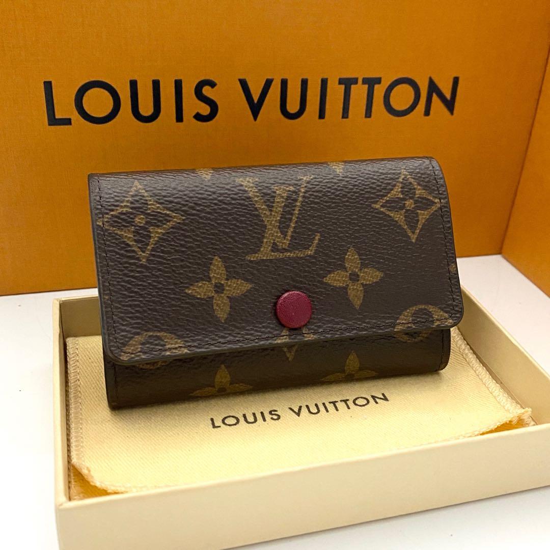 極美品　ルイヴィトン　モノグラム　キーケース　フューシャ　ミュルティクレ6