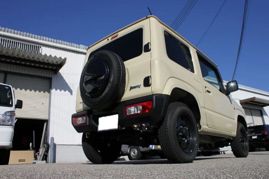 Bluefin スズキ ジムニー JB64W Type02 2本出し車マフラー