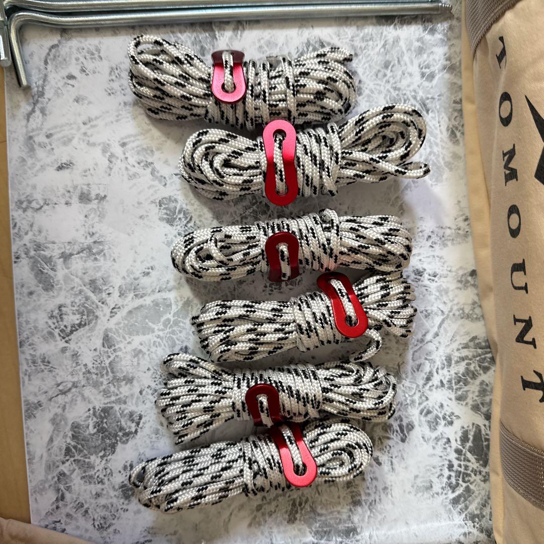 TOMOUNT キャンプ収納バッグ ベージュ