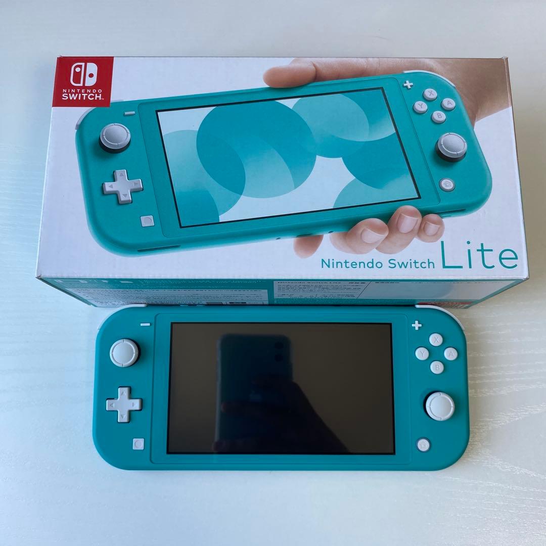 Nintendo Switch Lite ターコイズ 2025年製 付属品完備