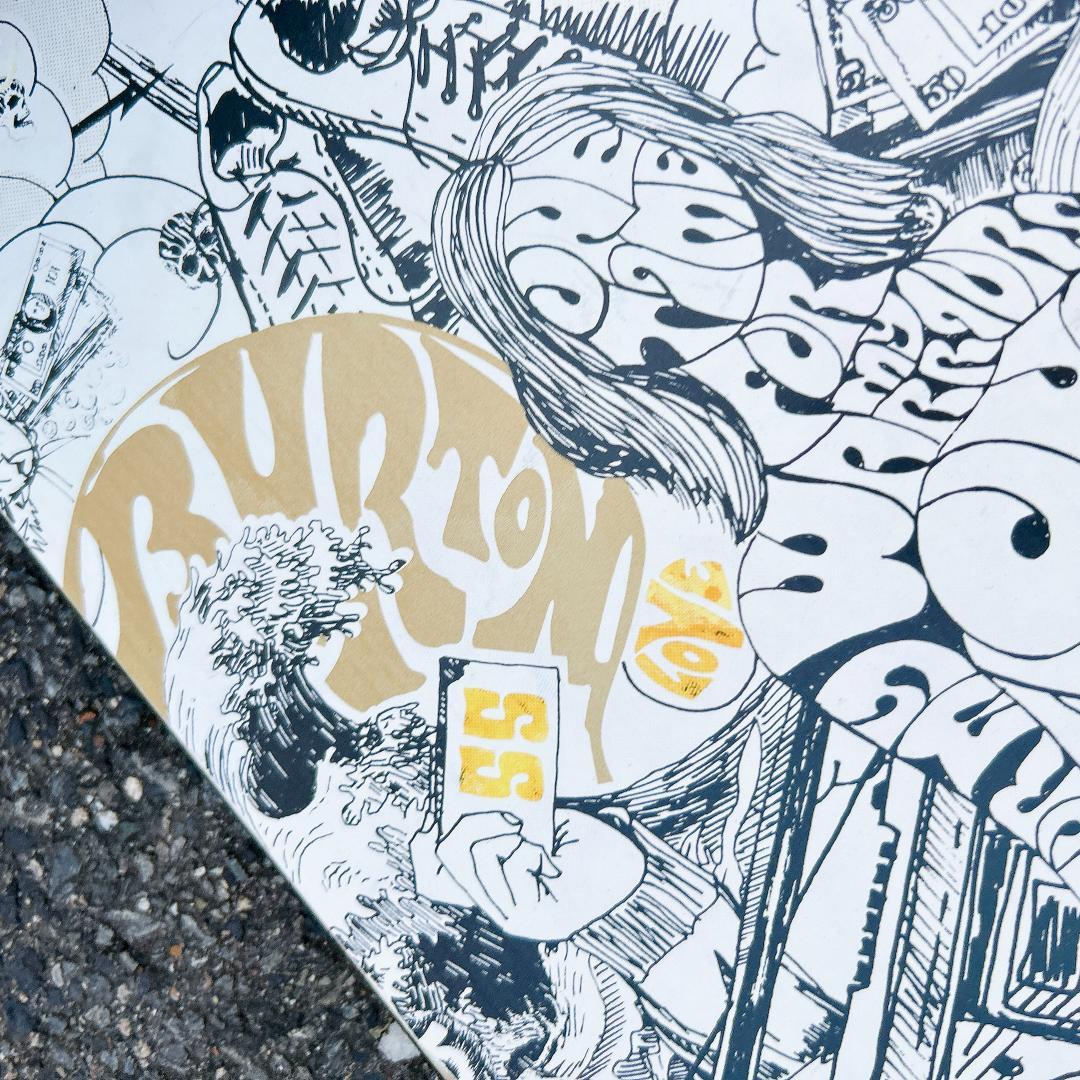 美品 スノーボード BURTON Love 155 セット スノボー メンズ