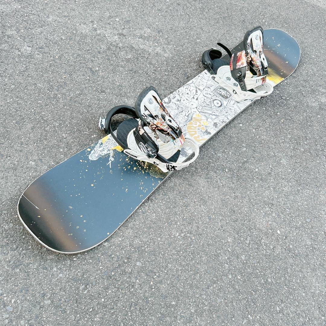 美品 スノーボード BURTON Love 155 セット スノボー メンズ