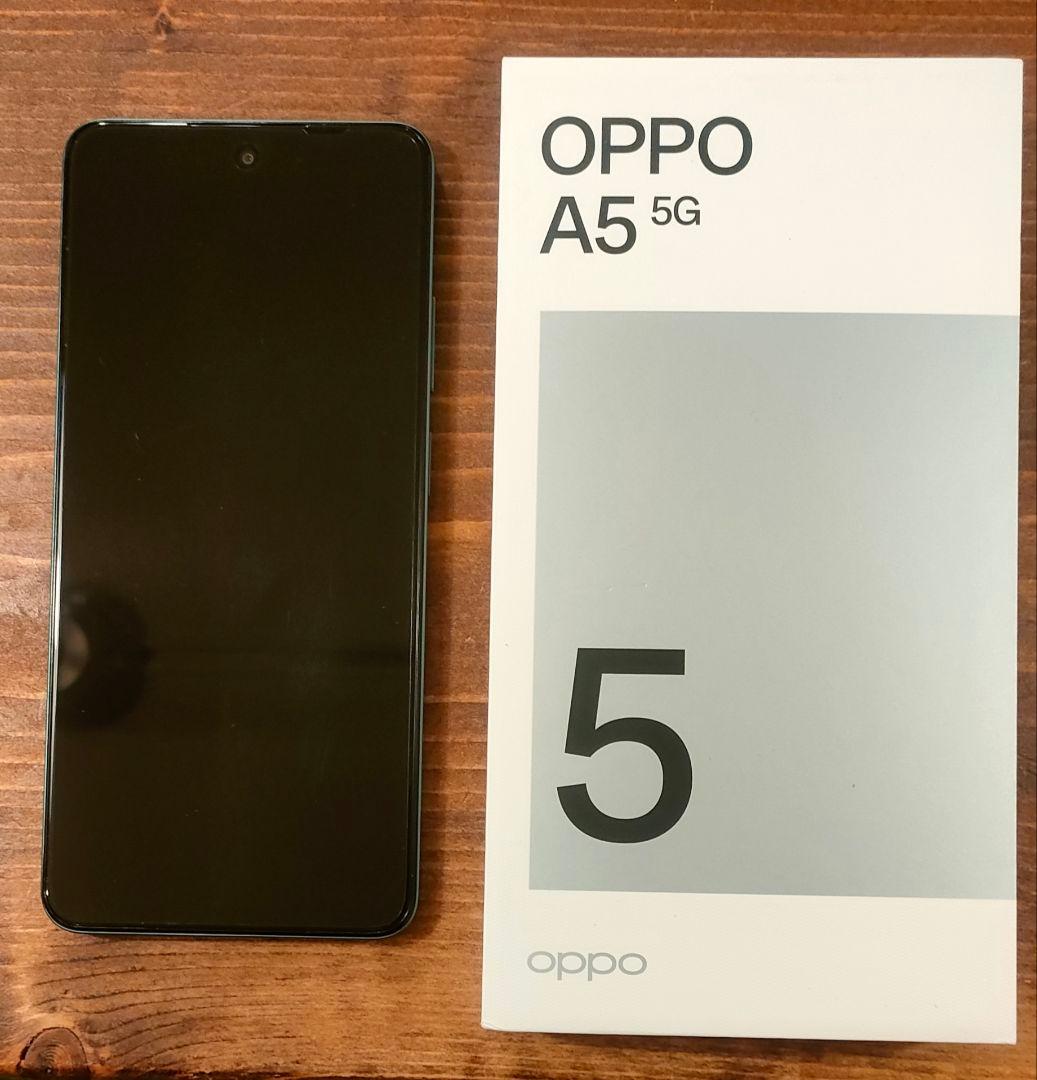 OPPOA5 5G グリーン