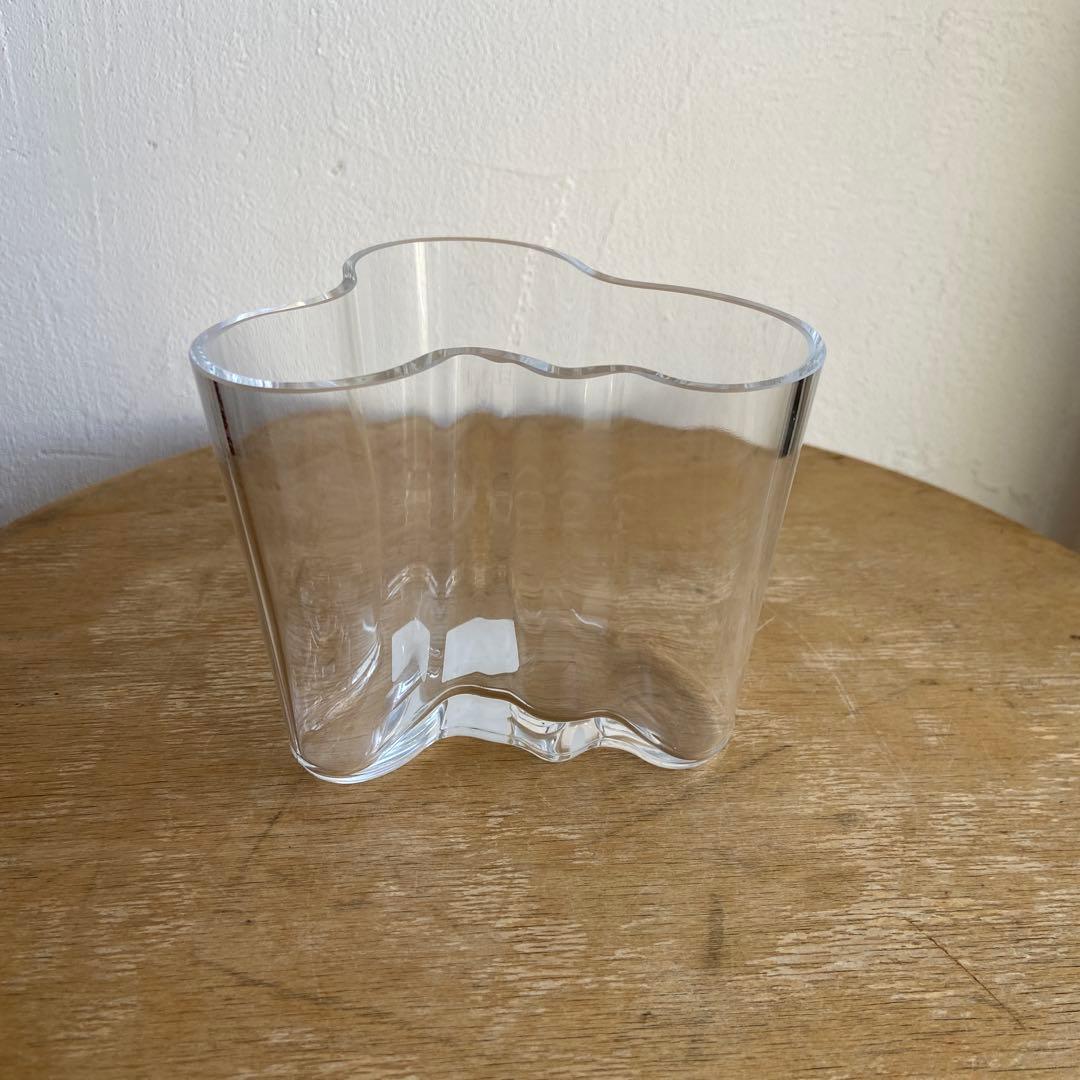 アルヴァ・アアルト コレクション ベース 95mm クリア　scope 花瓶