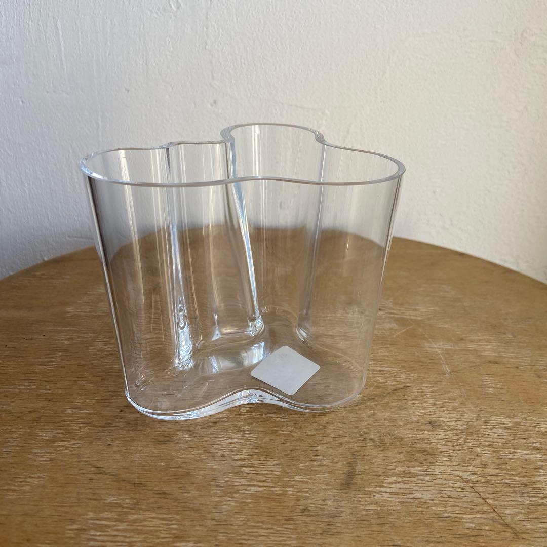 アルヴァ・アアルト コレクション ベース 95mm クリア　scope 花瓶