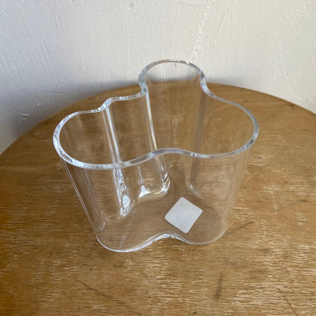 アルヴァ・アアルト コレクション ベース 95mm クリア　scope 花瓶