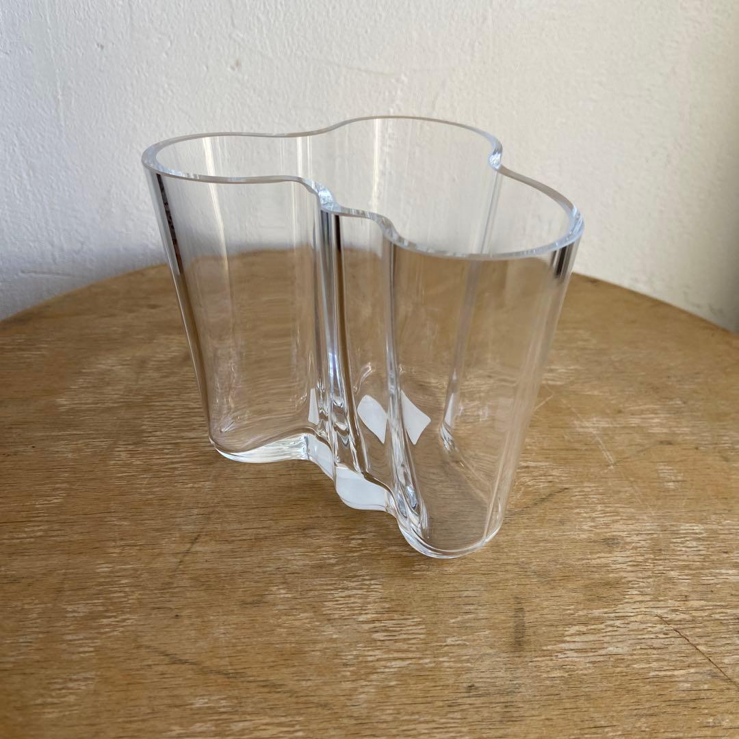 アルヴァ・アアルト コレクション ベース 95mm クリア　scope 花瓶