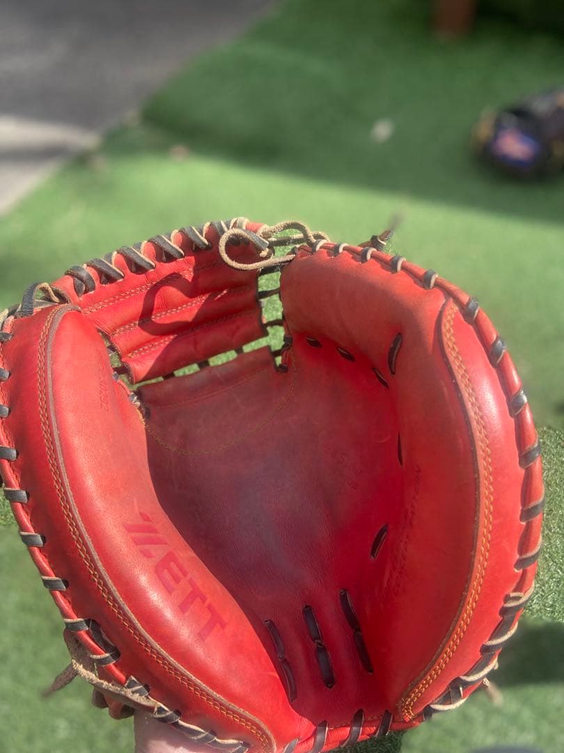 ZETT キャッチャーミット（軟式）プロステイタス　小林誠二モデル