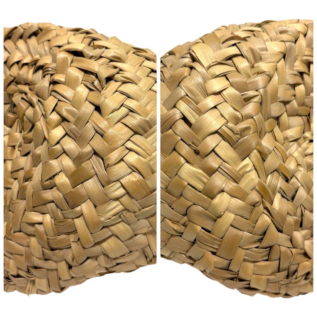 【極美品✨】ドルチェ&ガッバーナ カゴバッグ レザー ハンドル ナチュラル