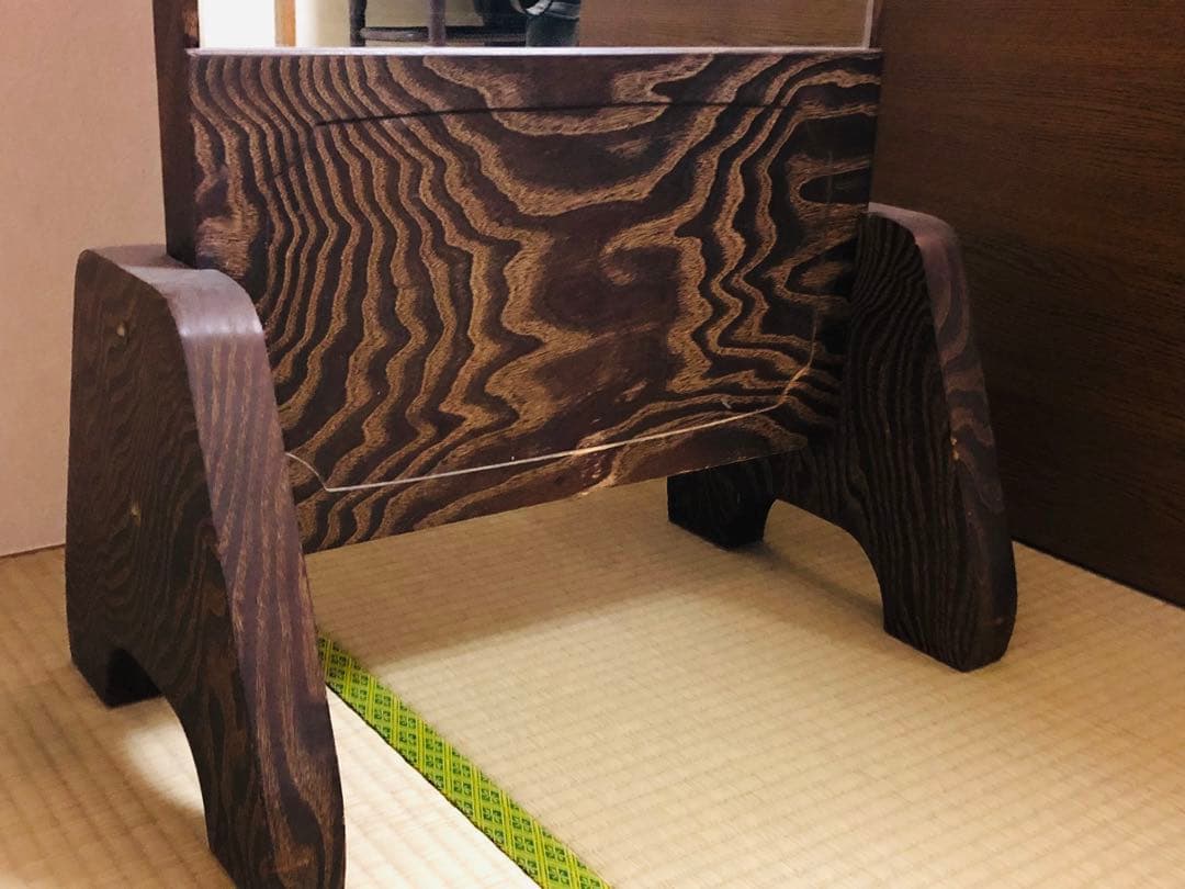 和風スタンドミラー(姿見)