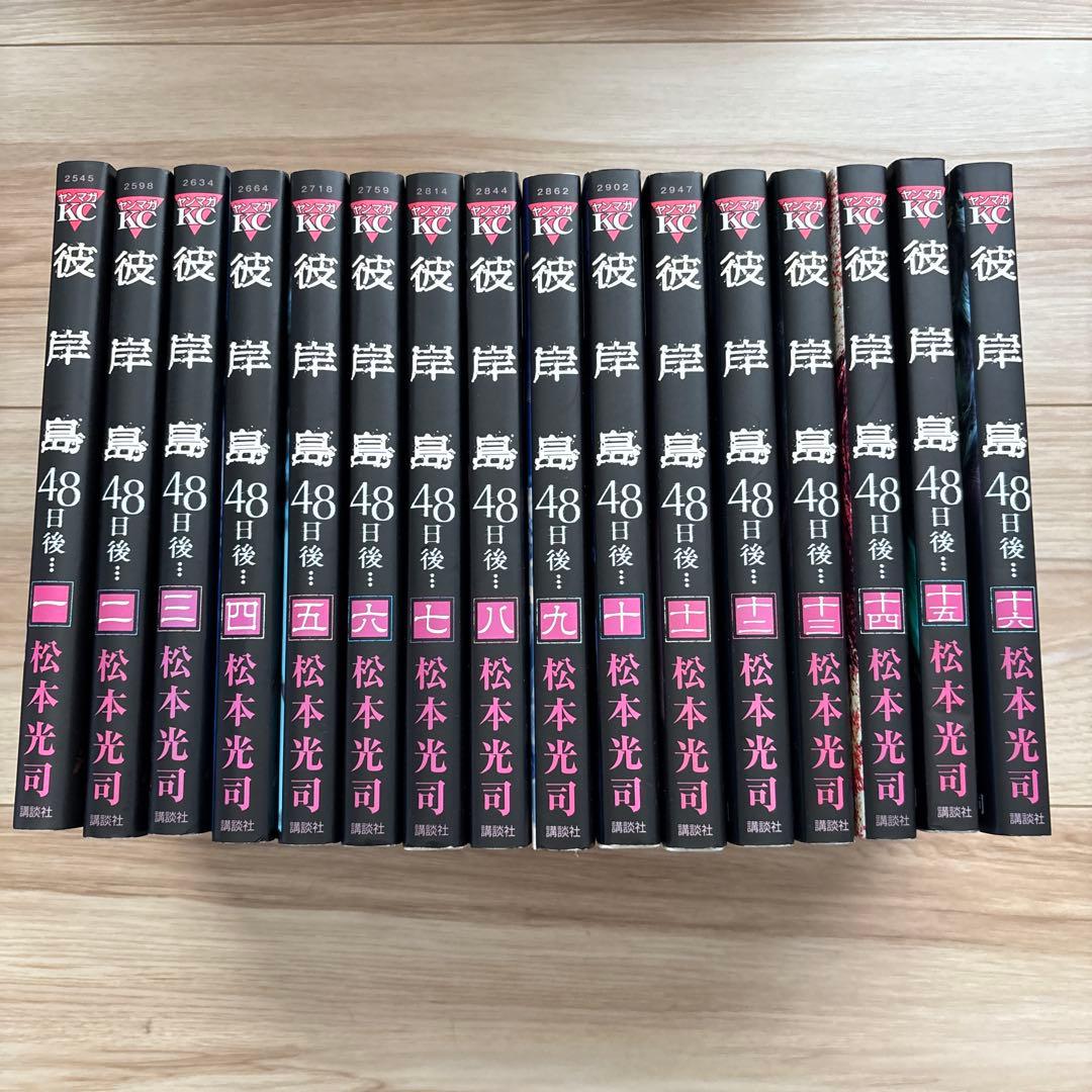 彼岸島、彼岸島最後の47日間、彼岸島48日後、彼岸島兄貴編　合計101冊