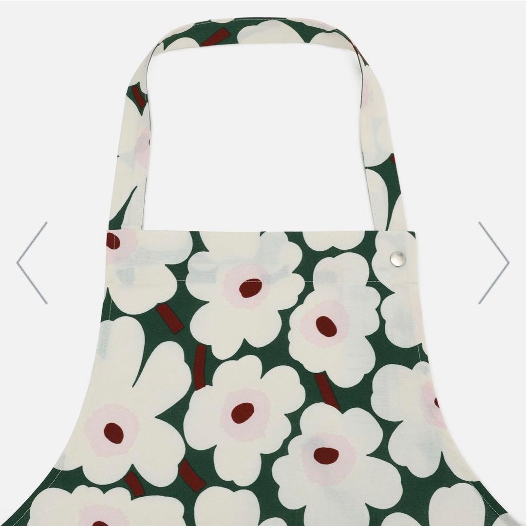 マリメッコ　日本限定Mini Unikko エプロン　ウニッコ