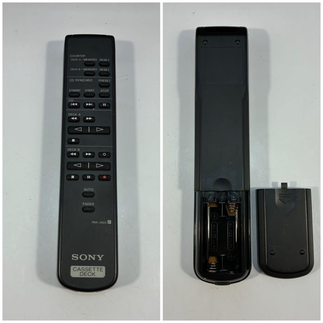 SONY TC-WE725 ダブルカセットデッキ